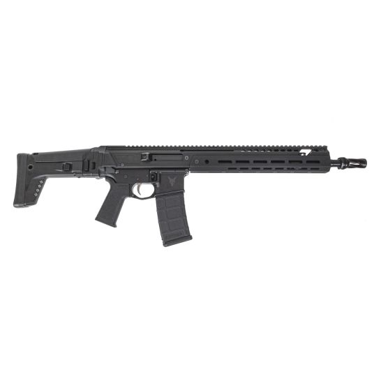 PSA JAKL 14.5" Rifle Length 5.56 1:7 Nitride Flash Hider MOE SL EPT F5 Stock Rifle, Black