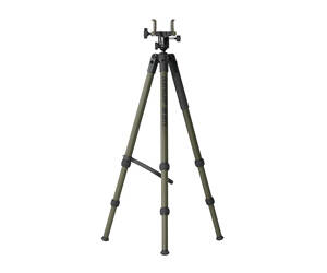 BOG, Deathgrip Infinite, Tripod, Aluminum Construction, Matte Finish, Black, Includes Adjustable Deathgrip Clamp, Ball Head Mount