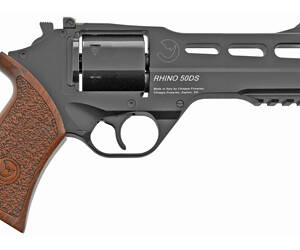 Chiappa Firearms, Rhino 50DS Revolver, Double Action/Single Action, 357 Magnum/38 Special, 5" Barrel, Alloy Walnut Grips, Fiber Optic Front Sight, Adjustable Rear Sight, 6 Rounds (Copy)