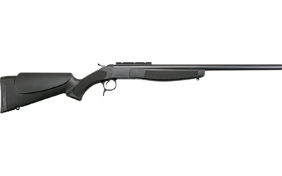 CVA, Scout, Single Shot Rifle, 45-70 Government, 25" Fluted Barrel, Blued Finish, Synthetic Stock, Black, Ambidextrous, Scope Rail, 1 Round