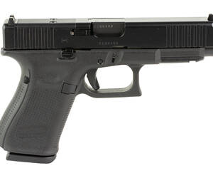 Glock, 49 M.O.S., Semi-automatic, Safe Action, Full Size, Polymer Frame Pistol, 9MM, 4.49" Black, DLC Finish, Black, Interchangeable Backstraps, Optics Ready Slide, Fixed Sights, 15 Rounds, 3 Magazines