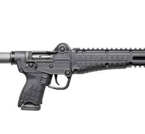Kel-Tec, Model Sub 2000, Gen 3, Semi-automatic Rifle, 9MM, 16.1" Barrel, Threaded 1/2x28, Blued Finish, Black Furniture, Adjustable Sights, 1 Magazine, 15 Rounds, For Glock Magazines
