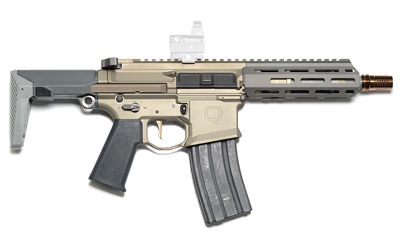 Q Honey Badger SBR 300 Blackout 7" Threaded Barrel Flat Dark Earth