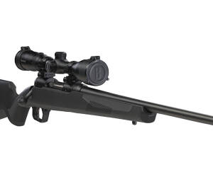 Savage, 110 Engage Hunter XP, Bolt Action, 350 Legend, 18" Barrel, Black Color, Black Polymer Stock, AccuTrigger, Detachable Box Magazine, Bushnell Engage 3-9x40 Scope, 4Rd, Right Hand