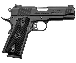 Taurus, 1911, Single Action Only, Semi-automatic, Metal Frame Pistol, Commander Size, 45 ACP, 4.2" Barrel, Steel Alloy, Matte Finish, Black, Novak Sights, Manual Thumb Safety, 8 Rounds, 1 Magazine