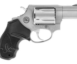 Taurus, Model 605, Double Action, Metal Frame Revolver, Small Frame, 357 Magnum, 2" Barrel, Stainless Steel, Matte Finish, Silver, Rubber Grips, Fixed Sights, 5 Rounds