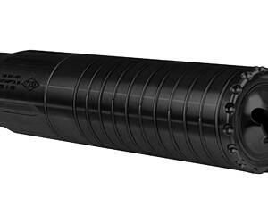 Yankee Hill Machine Co, Bad Larry, Suppressor, 338 Caliber, 1.375x24 Mounting Hub, 17-4PH Stainless Steel Construction, Cerakote Finish, Black, Includes 5/8x24 Direct Thread Adapter